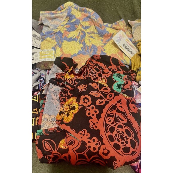 Lularoe Bundle Lot Of 7 Size XXS Irma Tops Shirts NWT New Disney - Picture 3 of 4